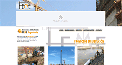 Desktop Screenshot of femeingenieria.com